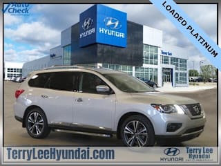 2018 Nissan Pathfinder Platinum 5N1DR2MM4JC652812 2018 Nissan Pathfinder Platinum