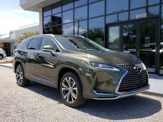 2021 Lexus RX 450hL Base JTJHGKFAXM2020855 2021 Lexus RX 450hL Base