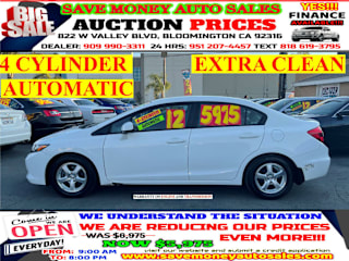 2012 Honda Civic Natural Gas 19XFB5F55CE001693 2012 Honda Civic Natural Gas