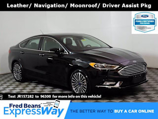 2018 Ford Fusion Titanium 3FA6P0K96JR157282 2018 Ford Fusion Titanium