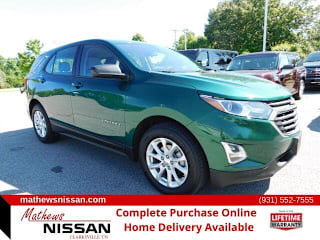 2018 Chevrolet Equinox LS 2GNAXHEV3J6191822 2018 Chevrolet Equinox LS