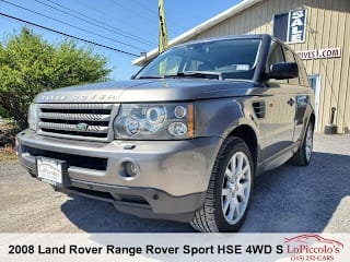 2008 Land Rover Range Rover Sport HSE SALSK25458A180391 2008 Land Rover Range Rover Sport HSE