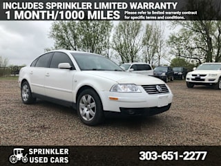 2001 Volkswagen Passat GLX V6 WVWRH63B21P087845 2001 Volkswagen Passat GLX V6