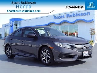 2018 Honda Civic EX 2HGFC2F72JH520636 2018 Honda Civic EX
