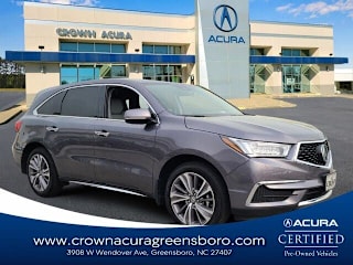 2018 Acura MDX w/Tech 5J8YD3H51JL009736 2018 Acura MDX w/Tech