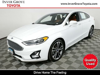 2019 Ford Fusion Titanium 3FA6P0D93KR186687 2019 Ford Fusion Titanium
