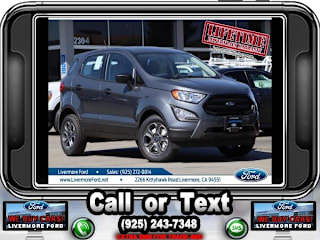 2021 Ford EcoSport S MAJ3S2FE1MC398450 2021 Ford EcoSport S