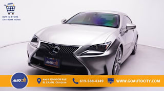 2016 Lexus RC 200t Base JTHHA5BC4G5000163 2016 Lexus RC 200t Base
