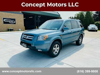 2006 Honda Pilot EX-L w/DVD 5FNYF18626B000821 2006 Honda Pilot EX-L w/DVD