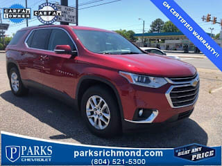 2018 Chevrolet Traverse LT Cloth 1GNERGKW2JJ114963 2018 Chevrolet Traverse LT Cloth