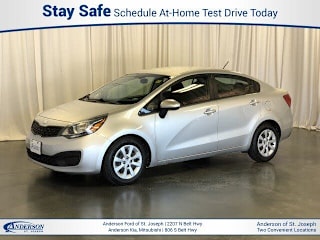 2014 Kia Rio LX KNADM4A34E6332241 2014 Kia Rio LX