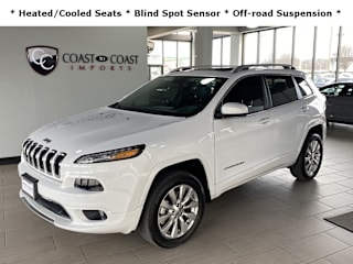 2016 Jeep Cherokee Overland 1C4PJMJS8GW344105 2016 Jeep Cherokee Overland