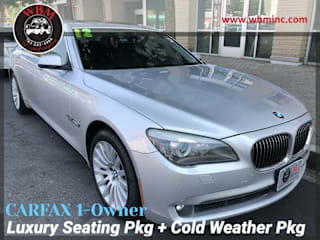 2012 BMW 7 Series 750Li xDrive WBAKC8C59CC435802 2012 BMW 7 Series 750Li xDrive