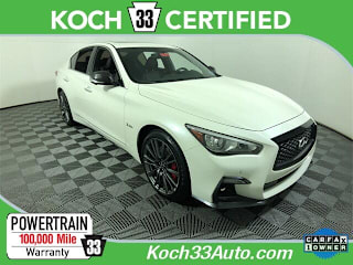 2019 Infiniti Q50 Red Sport 400 JN1FV7AR5KM800888 2019 Infiniti Q50 Red Sport 400