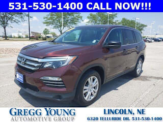 2016 Honda Pilot LX 5FNYF6H10GB045436 2016 Honda Pilot LX