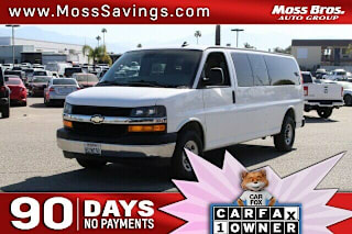 2019 Chevrolet Express Passenger LT 3500 1GAZGPFG3K1221095 2019 Chevrolet Express Passenger LT 3500
