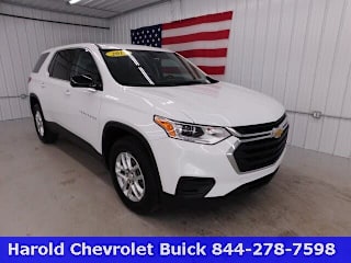 2019 Chevrolet Traverse LS 1GNERFKW7KJ257533 2019 Chevrolet Traverse LS