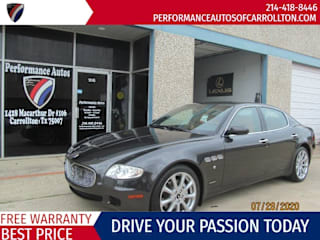 2008 Maserati Quattroporte ZAMFE39A980033322 2008 Maserati Quattroporte