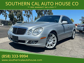 2008 Mercedes-Benz E-Class WDBUF56X38B192224 2008 Mercedes-Benz E-Class