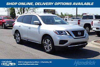 2018 Nissan Pathfinder S 5N1DR2MNXJC657120 2018 Nissan Pathfinder S