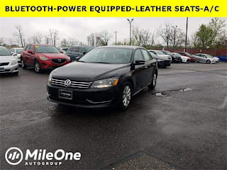 2014 Volkswagen Passat 1.8T Wolfsburg Edition PZEV 1VWAT7A3XEC107296 2014 Volkswagen Passat 1.8T Wolfsburg Edition PZEV
