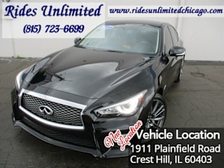2017 Infiniti Q50 Red Sport 400 JN1FV7AR1HM871448 2017 Infiniti Q50 Red Sport 400