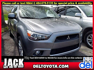 2011 Mitsubishi Outlander Sport SE JA4AR4AU7BZ016949 2011 Mitsubishi Outlander Sport SE