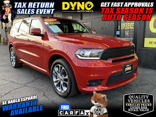 2019 Dodge Durango 1C4RDHDG4KC662926 2019 Dodge Durango