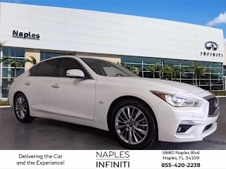2018 Infiniti Q50 3.0T Luxe JN1EV7AP4JM350689 2018 Infiniti Q50 3.0T Luxe