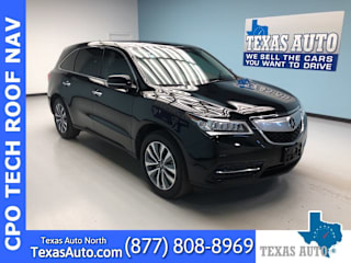 2016 Acura MDX w/Tech 5FRYD3H44GB010539 2016 Acura MDX w/Tech