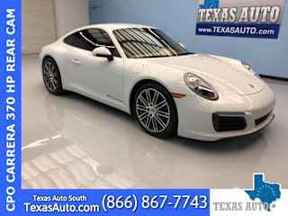 2017 Porsche 911 Carrera WP0AA2A90HS107236 2017 Porsche 911 Carrera