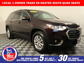 2020 Chevrolet Traverse LT Cloth 1GNEVGKW1LJ224742 2020 Chevrolet Traverse LT Cloth
