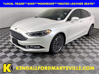 2018 Ford Fusion Titanium 3FA6P0D98JR168619 2018 Ford Fusion Titanium