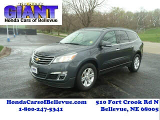 2013 Chevrolet Traverse LT 1GNKVJKD3DJ266331 2013 Chevrolet Traverse LT