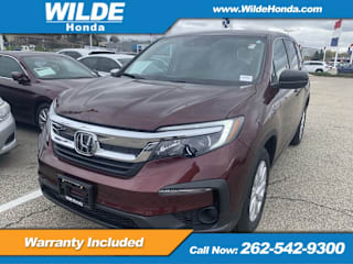 2019 Honda Pilot LX 5FNYF6H15KB066212 2019 Honda Pilot LX