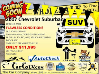 2007 Chevrolet Suburban 1GNFK16397J274725 2007 Chevrolet Suburban