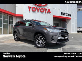 2018 Toyota Highlander LE 5TDZZRFH8JS244833 2018 Toyota Highlander LE