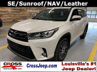 2018 Toyota Highlander SE 5TDJZRFHXJS548582 2018 Toyota Highlander SE