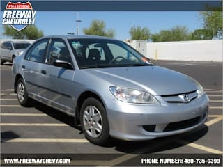 2005 Honda Civic Value Package 2HGES16385H590797 2005 Honda Civic Value Package
