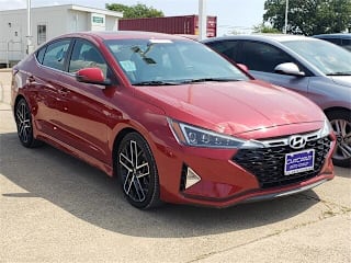 2019 Hyundai Elantra Sport KMHD04LB7KU819858 2019 Hyundai Elantra Sport