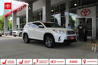 2019 Toyota Highlander XLE 5TDJZRFH5KS584438 2019 Toyota Highlander XLE