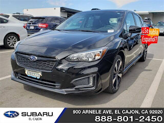 2019 Subaru Impreza Sport 4S3GTAJ65K1700060 2019 Subaru Impreza Sport