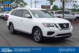 2018 Nissan Pathfinder S 5N1DR2MN7JC676000 2018 Nissan Pathfinder S