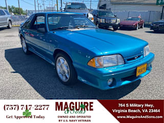 1993 Ford Mustang SVT Cobra Base 1FACP42D8PF185380 1993 Ford Mustang SVT Cobra Base