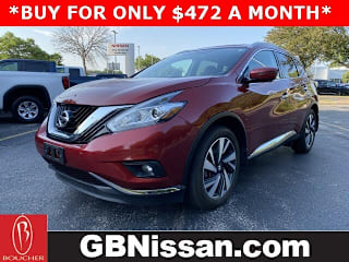 2018 Nissan Murano Platinum 5N1AZ2MH8JN105066 2018 Nissan Murano Platinum