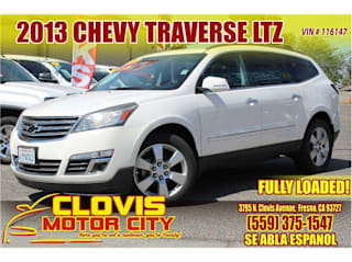 2013 Chevrolet Traverse LTZ 1GNKRLKD6DJ116147 2013 Chevrolet Traverse LTZ