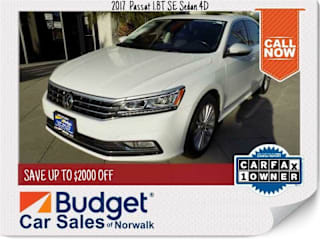 2017 Volkswagen Passat 1.8T SE 1VWBT7A3XHC037937 2017 Volkswagen Passat 1.8T SE