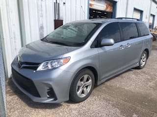 2020 Toyota Sienna LE 8-Passenger 5TDKZ3DC8LS051851 2020 Toyota Sienna LE 8-Passenger