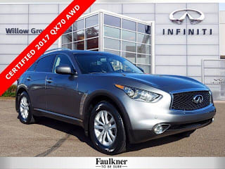 2017 Infiniti QX70 JN8CS1MW0HM413038 2017 Infiniti QX70