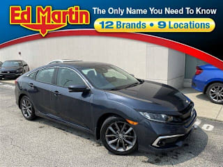 2020 Honda Civic EX-L 19XFC1F74LE001417 2020 Honda Civic EX-L
